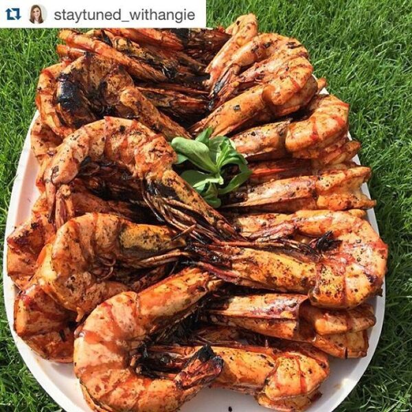 Les crevettes grillées