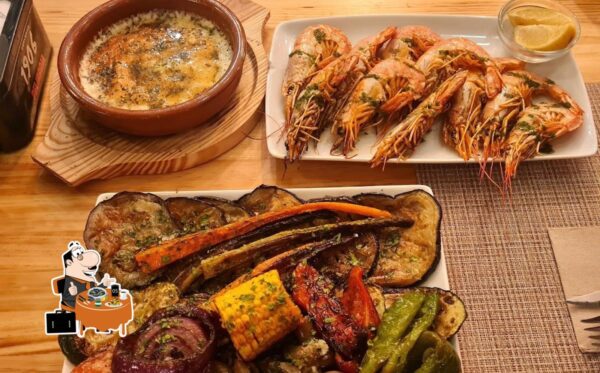 Les crevettes grillées